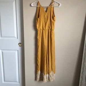 Yellow Francescas jumpsuit